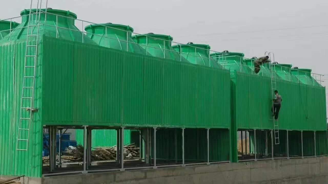 玻璃鋼冷卻塔安裝 玻璃鋼冷卻塔安裝